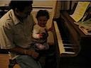 Tocando el piano