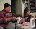 Xio con Mamena en LA